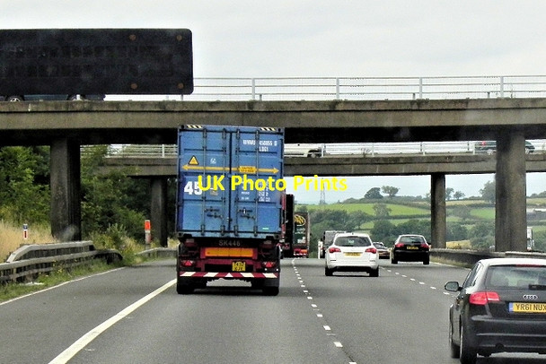 Photo 6"x4" Flyover at M6 Junction 1 Churchover c2013