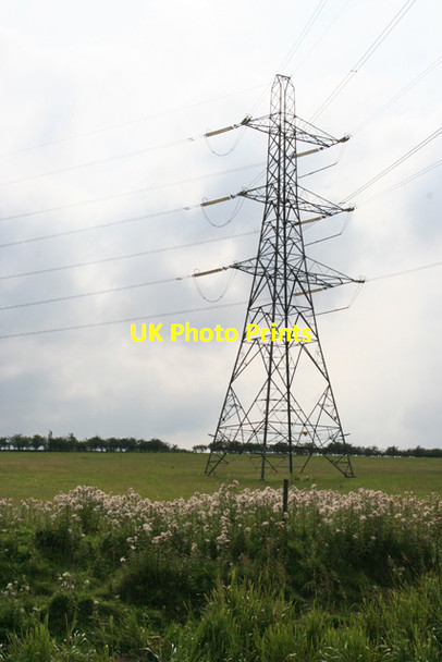 Photo 6"x4" Electricity Pylon Brightons c2013