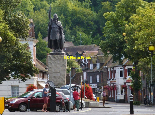 Photo 6"x4" Alfred the Great,  Winchester Winchester c2013