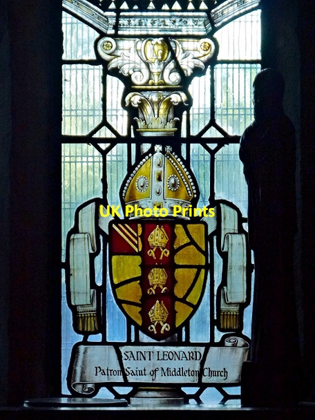Photo 6"x4" Saint Leonard - Patron Saint of Middleton Church Middleton\/SD8706 c2013