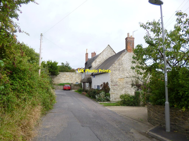 Photo 6"x4" Bothenhampton, Flood House & Cottage Bridport c2013