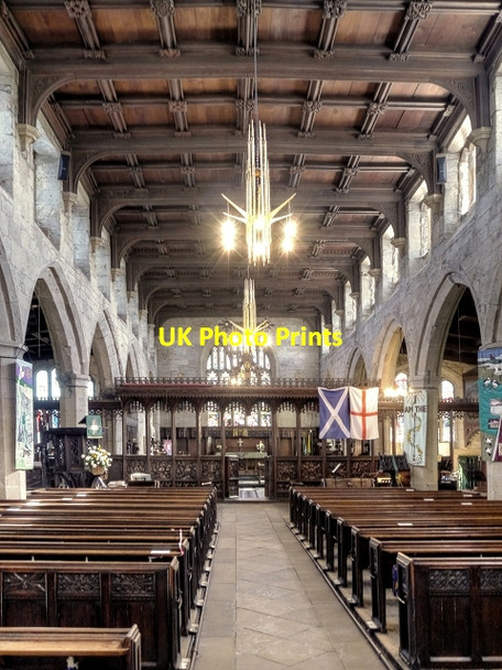 Photo 6"x4" The Nave, Middleton Parish Church Middleton\/SD8706 c2013