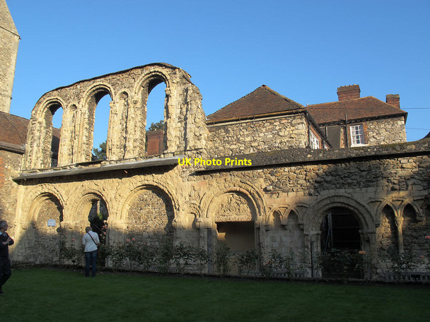 Photo 6"x4" Rochester Cathedral: cloisters Rochester\/TQ7268 c2013