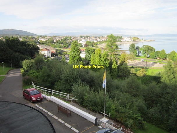 Photo 6"x4" Dunoon from the Glenmorag Hotel Dunoon c2013