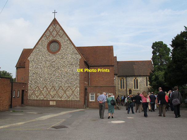 Photo 6"x4" All Saints, Orpington: south end Orpington c2013