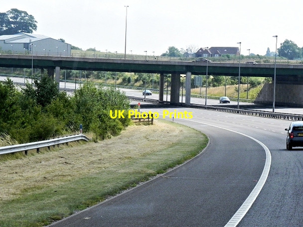 Photo 6"x4" M6 Toll Road, Middle Hill Middle Hill\/SJ9607 c2013