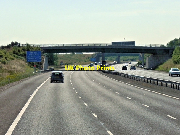 Photo 6"x4" Hanney Hay Road Bridge over M6 Toll Road Brownhills\/SK0405 c2013