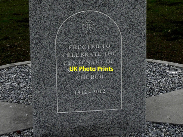 Photo 6"x4" Inscription at Cranagh Chapel Cranagh c2013