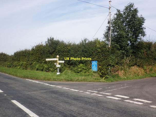 Photo 6"x4" White Cross Edgcott\/SS8438 c2013