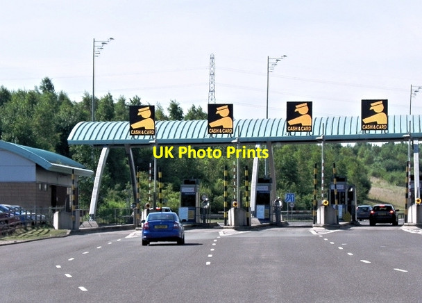Photo 6"x4" M6 Weeford Park Toll Plaza Little Hay c2013