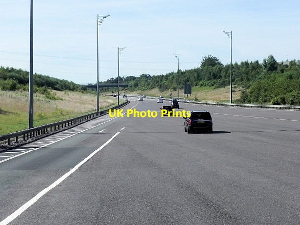 Photo 6"x4" M6 Toll Road, Weeford Little Hay c2013