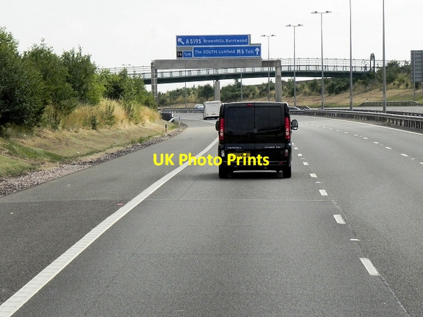 Photo 6"x4" M6 Toll Road, Brownhills Brownhills\/SK0405 c2013