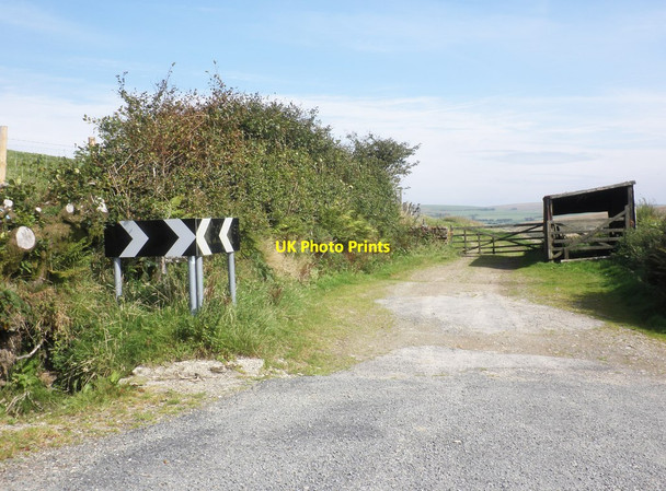 Photo 6"x4" Track to Lew Combe Challacombe\/SS6940 c2013