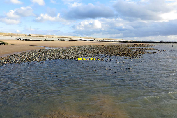 Photo 6"x4" Rossall Beach Fleetwood c2013