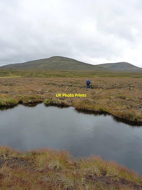 Photo 6"x4" Peaty pool in the Feshie valley Allt a' Chaorainn\/NN9285 c2013