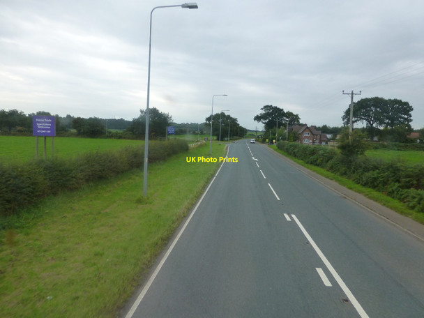 Photo 6"x4" The A556 approach to Stoney Lane junction at Delamere Delamere\/SJ5669 c2013