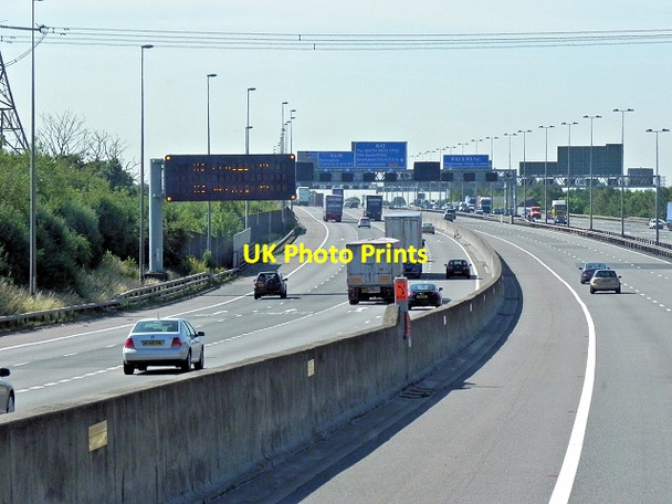 Photo 6"x4" M6 Toll Road and M42 Curdworth c2013