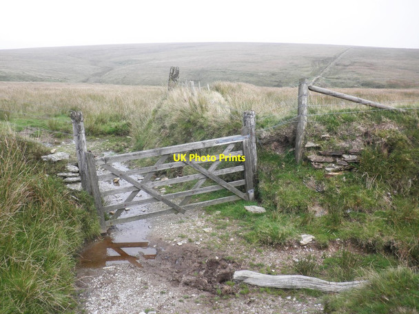 Photo 6"x4" Gateway near Pinkery Pond Swincombe c2013