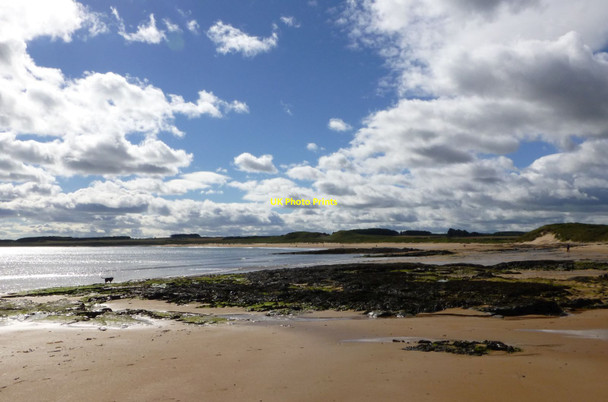 Photo 6"x4" Exposed rocks in Embleton Bay Low Newton-by-the-Sea c2013