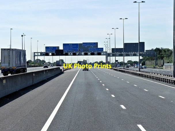 Photo 6"x4" M6 Toll\/M42 Interchange Gilson c2013