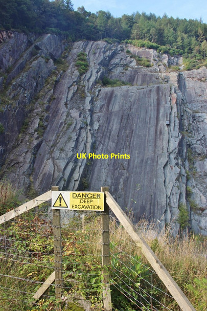 Photo 6"x4" Bullwood quarry Dunoon c2013