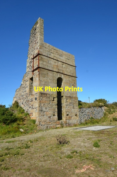Photo 6"x4" West Wheal Basset - Thomas's shaft Carnkie\/SW6839 c2013
