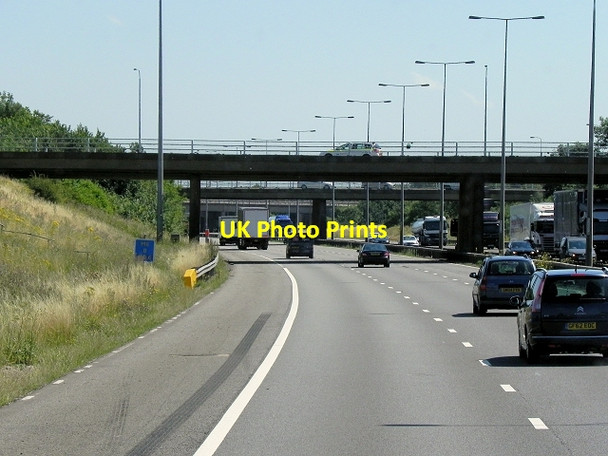 Photo 6"x4" Junction 2, Southbound M6 Potter's Green\/SP3782 c2013