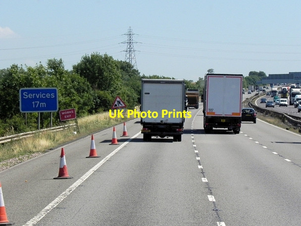 Photo 6"x4" M6 Motorway Ansty\/SP3983 c2013