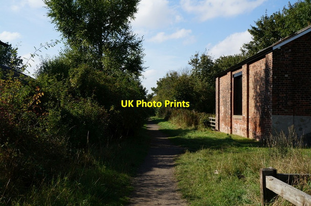 Photo 6"x4" The former Withernsea to Hull rail line Hedon c2013