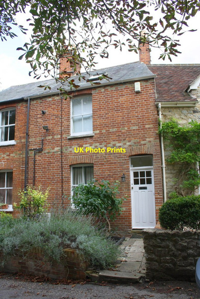 Photo 6"x4" House in the Rookery Cottages terrace, Stoke Place Headington c2013