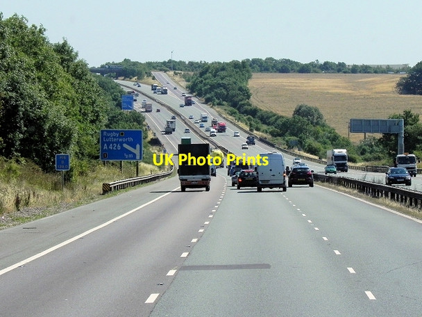 Photo 6"x4" M6 Near Cosford Cosford c2013