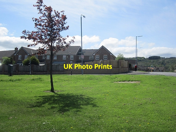 Photo 6"x4" Green space off Donaldswood Road Paisley c2013