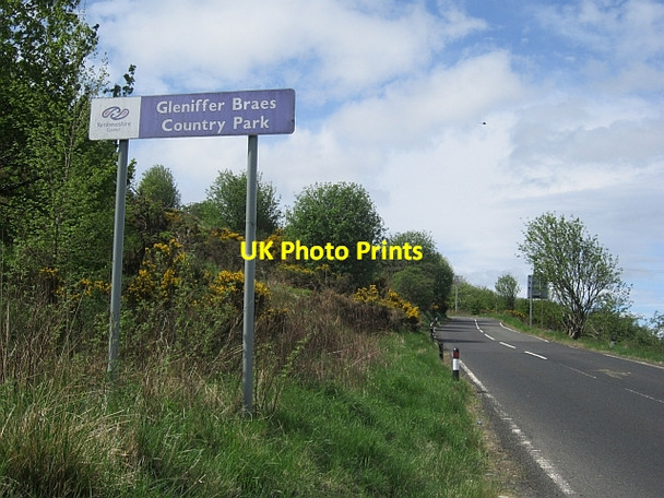 Photo 6"x4" Gleniffer Braes Johnstone\/NS4362 c2013