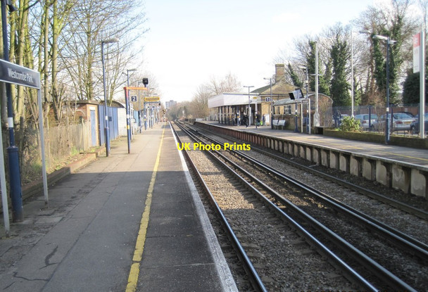 Photo 6"x4" Westcombe Park railway station, London Greenwich\/TQ3977 c2010