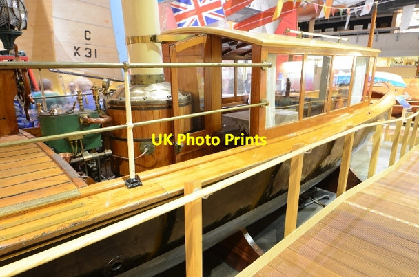 Photo 6"x4" Waterlily pleasure boat - Falmouth Falmouth c2013