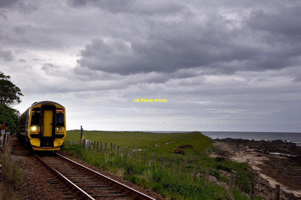 Photo 6"x4" Railway at Kintradwell Achrimsdale c2012