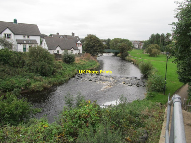 Photo 6"x4" The River Bush from the Lower Bridge Bushmills c2013