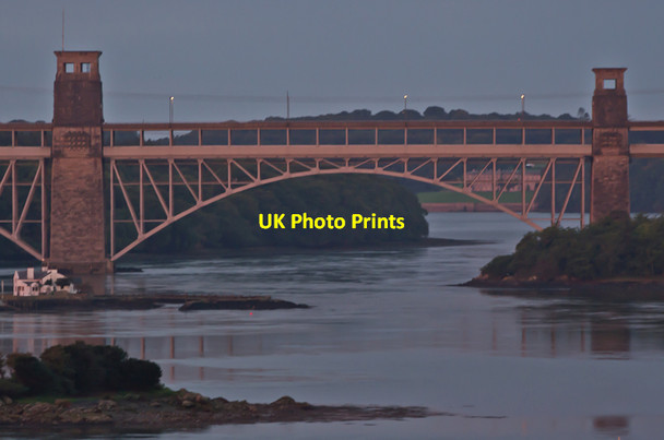 Photo 6"x4" Pont Britannia Llanfair Pwllgwyngyll c2013