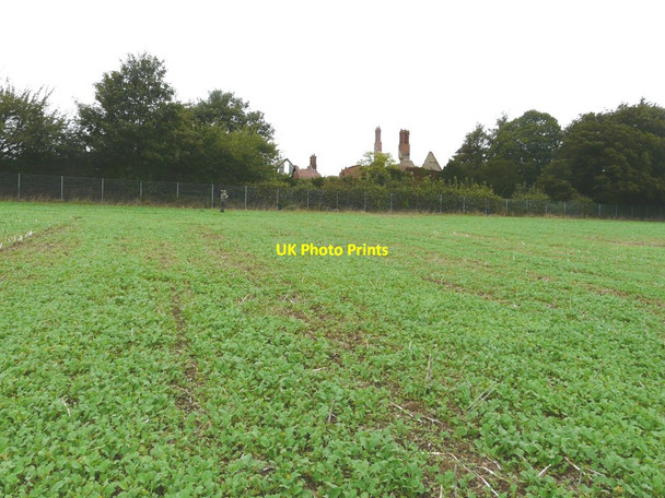 Photo 6"x4" Old Court House - gutted by fire Nonington c2013