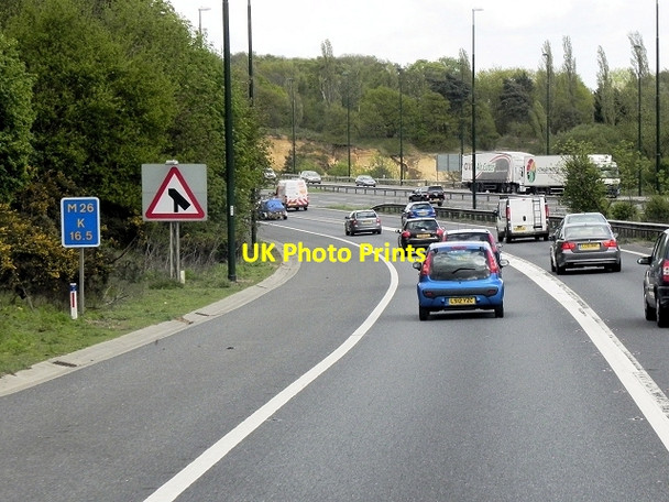 Photo 6"x4" M26, Sliproad to the M20 Addington\/TQ6559 c2013