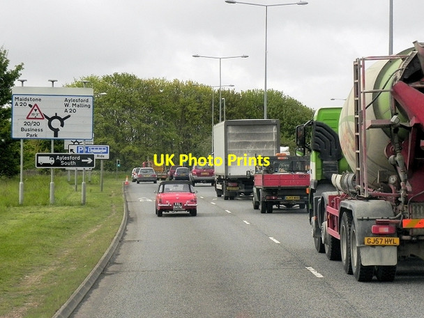 Photo 6"x4" Coldharbour Lane (A20 Link Road), Maidstone Allington\/TQ7457 c2013