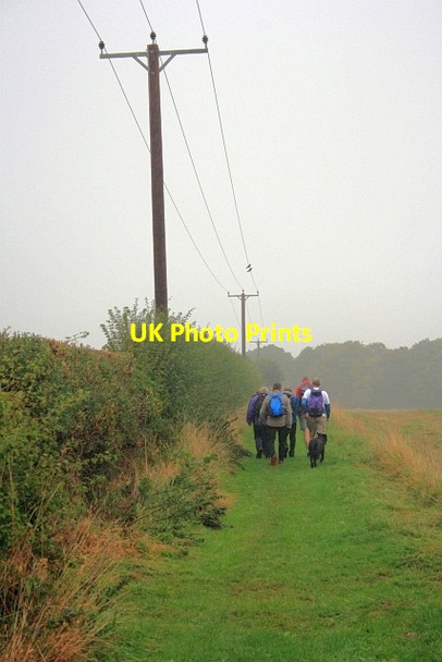 Photo 6"x4" Public Footpath to Piercebridge High Coniscliffe c2013