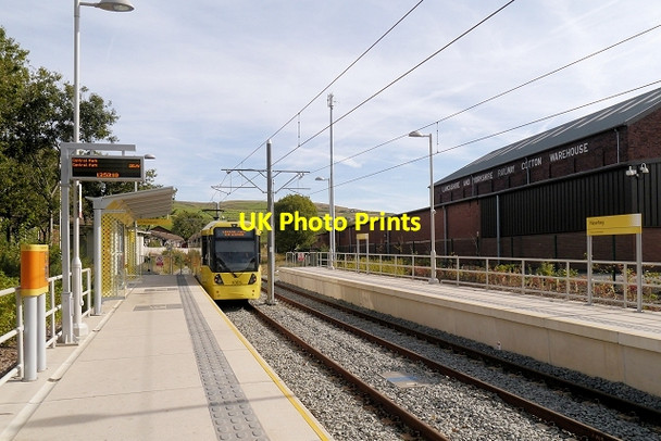 Photo 6"x4" Newhey Metrolink Station Milnrow c2013
