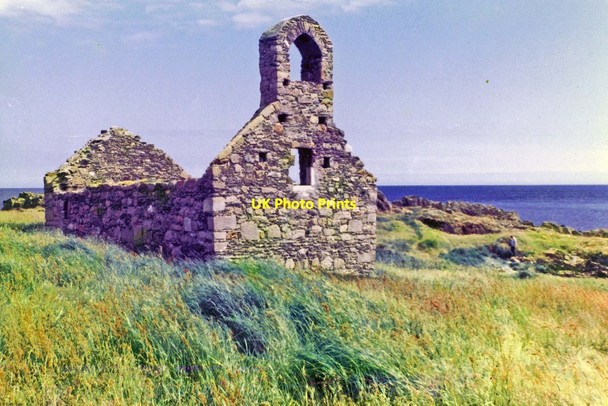 Photo 6"x4" Isle of Man - St. Michael's Chapel, St.Michael's Isle Derbyhaven c1979