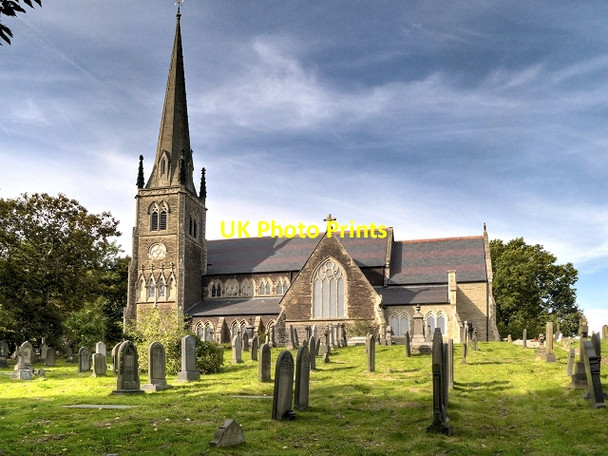 Photo 6"x4" St Thomas's Church, Newhey Milnrow c2013