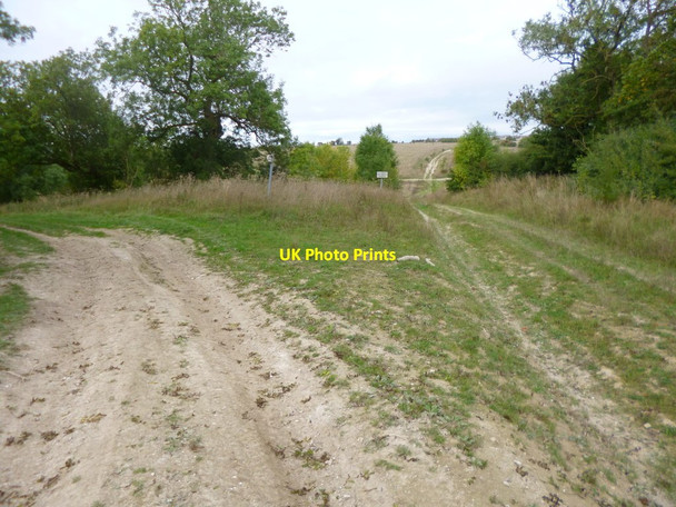 Photo 6"x4" Chitterne, road junction Chitterne c2013