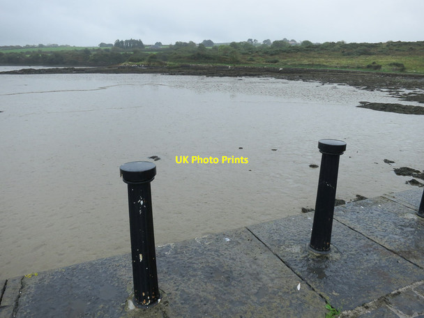 Photo 6"x4" Low tide at New Pier quay Loghill c2013
