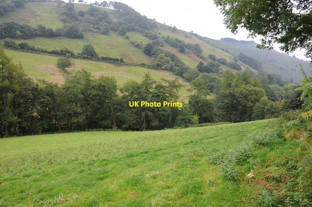 Photo 6"x4" View across the Dovey valley Aber-Cywarch c2013