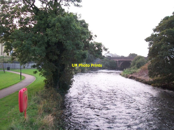Photo 6"x4" The A2 bridge from Millennium Park Bushmills c2013