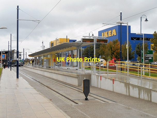 Photo 6"x4" Ashton-Under-Lyne Metrolink Stop Ashton-Under-Lyne c2013